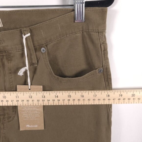 NWT MADEWELL Women’s 9” High Rise Skinny Jeans ST G2999 Garment-Dyed Size 32 - Picture 7 of 16